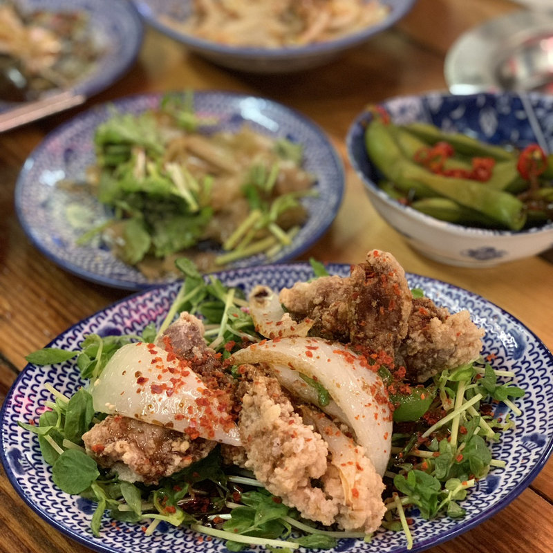 油淋鶏(鉄鍋餃子 餃子の山﨑)