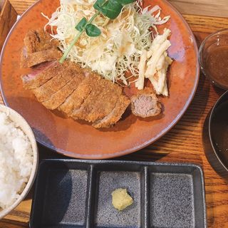 ビーフカツ定食(ビーフカツ肉垣)