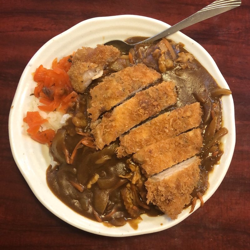 カツカレー(だるま屋)