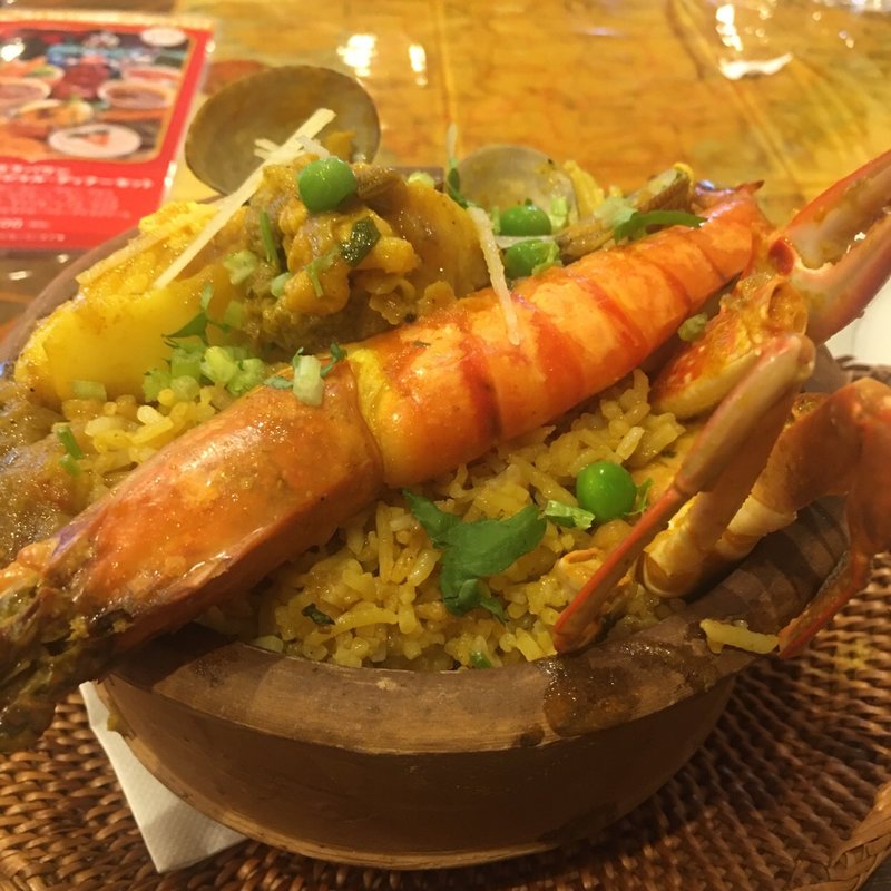 シーフード・ビリヤーニ(南インド料理 ケララバワン)