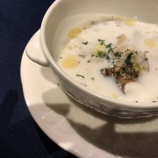 コース　菊芋のスープ(スポンタネ )