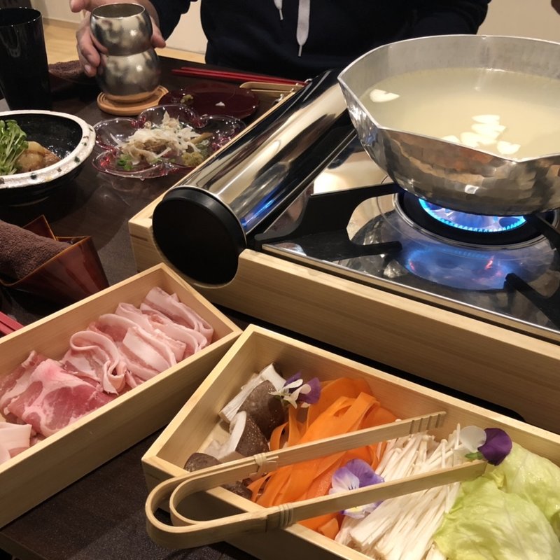 しゃぶしゃぶ(花織)