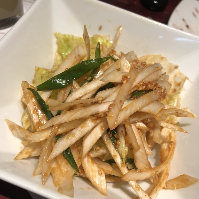 ネギ サラダ(叙々苑 池袋サンシャイン通り店)