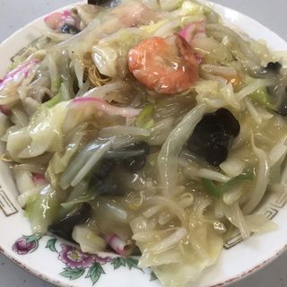 皿うどん（細麺)(九州ラーメン 友理)