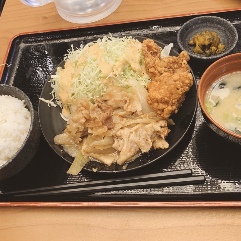 極みの生姜焼き&やみつき唐揚げ(てけてけ 大崎センタービル店)