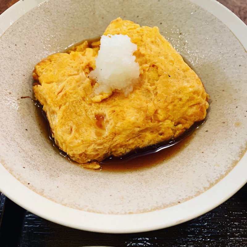 だし巻き定食(しのぶ庵)