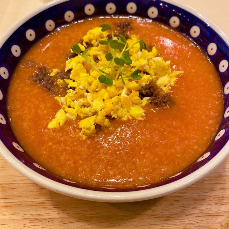 ポタージュのお粥--さらさらトマト(3米3 日本橋店)