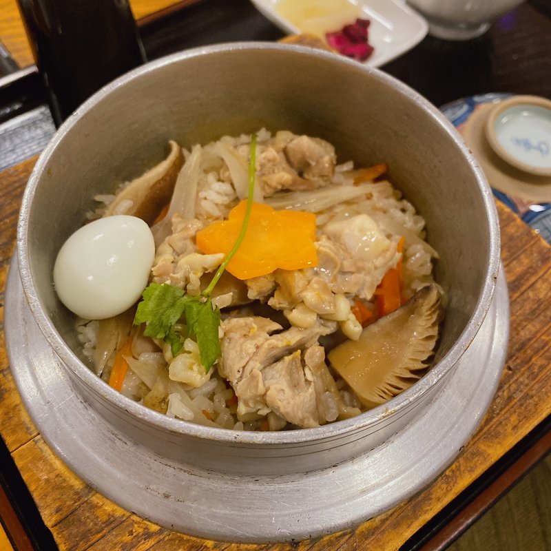 鳥釜飯(蒲田温泉 )