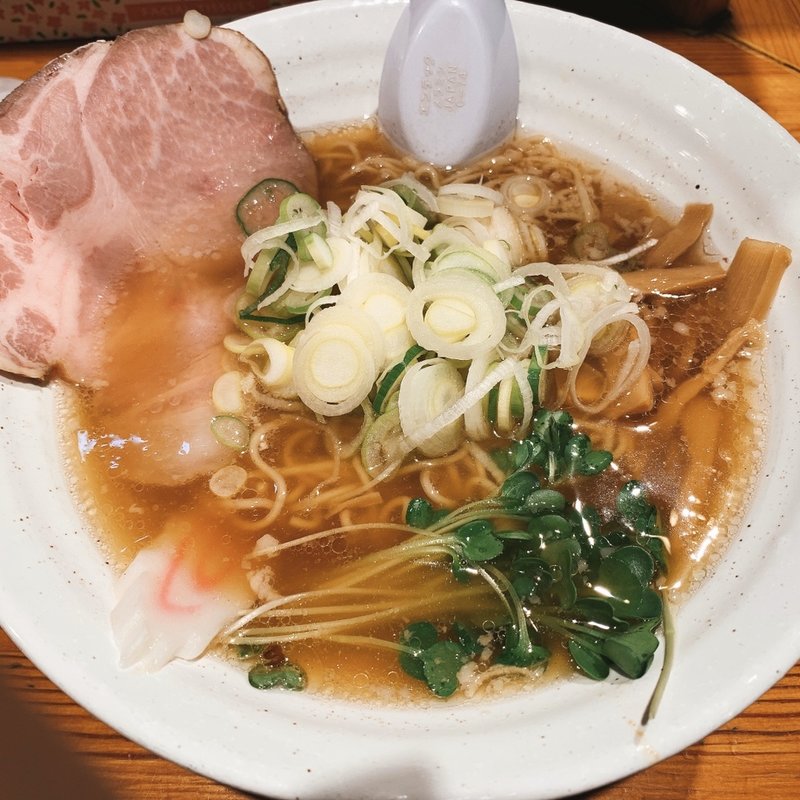 中華そば(こってりらーめん せきやけ)