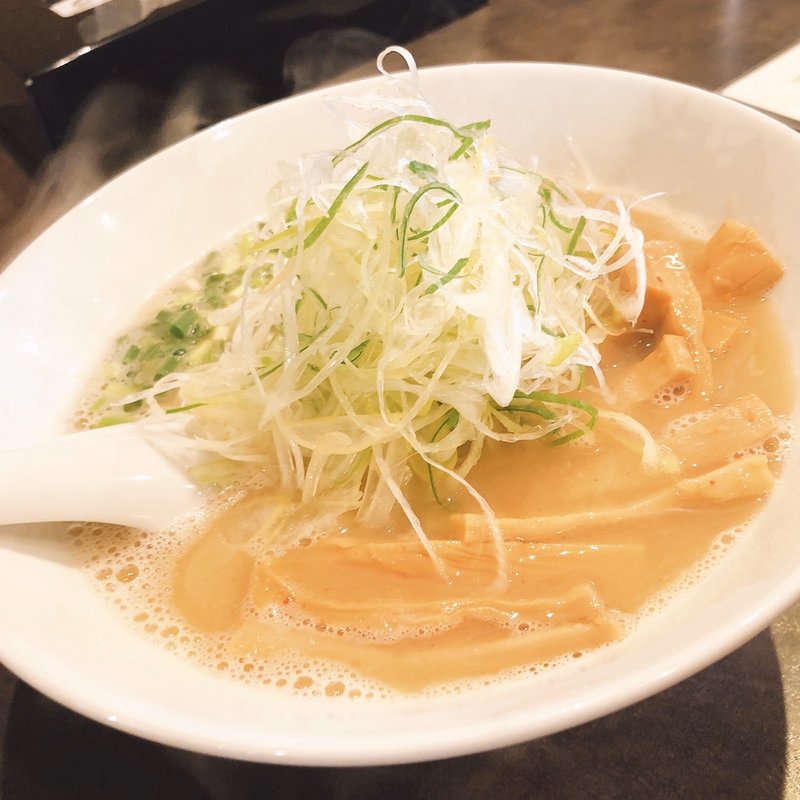 しお　ネギ、メンマ増し(麺や 麗)