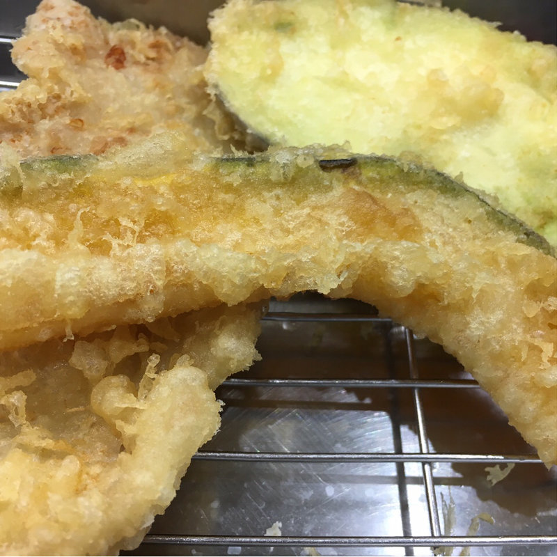 お好み定食（かぼちゃ）(天ぷらのひらお 久山店)