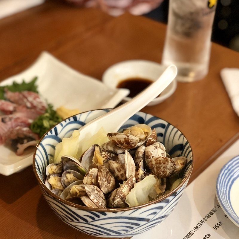 あさりバター(博多漁家磯貝 しらすくじら 博多駅前店)