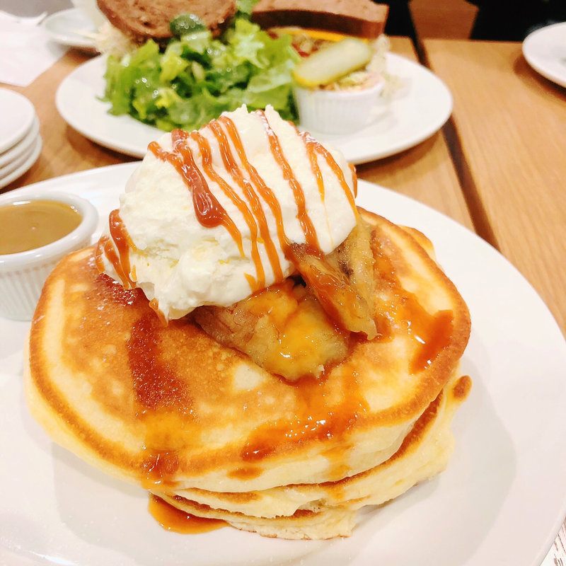 パンケーキ メープルバター(クリントン・ストリート・ベイキング・カンパニー （CLINTON ST. BAKING COMPANY & RESTAURANT）)