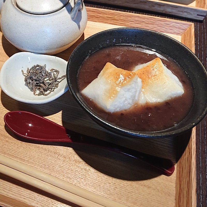 ぜんざい(かまだ茶寮 円山)