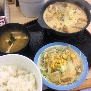 シュクメルリ鍋定食(松屋 　ひばりが丘店 （ まつや ）)