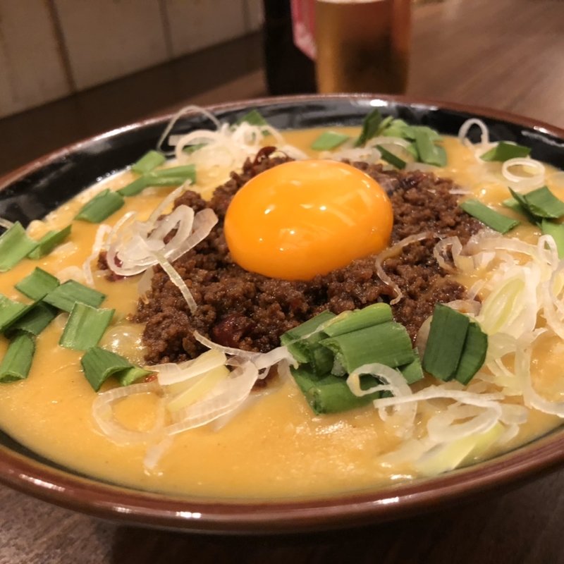 台湾カレーうどん(名代 松本家 中洲店)