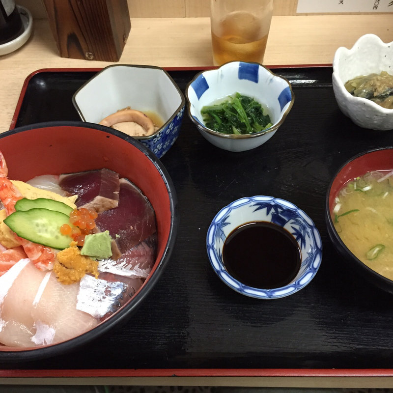 海鮮丼定食(うおいち食堂 )