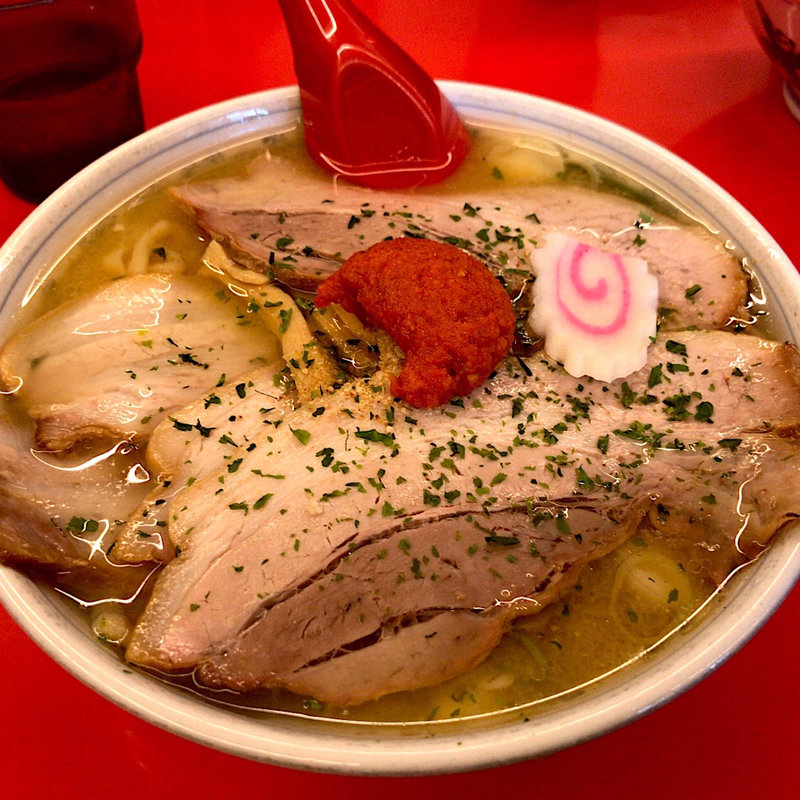 からみそチャーシューメン(龍上海　赤湯本店)