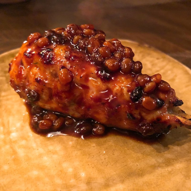 もろみ味噌だれつくね串(醸造科 oryzae)