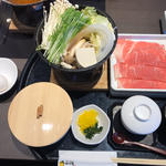 牛すき焼き膳(ゆず庵 三ツ境店)