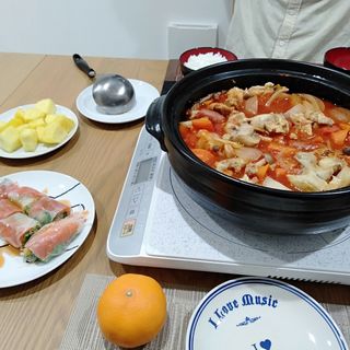 トマト鍋(自宅)
