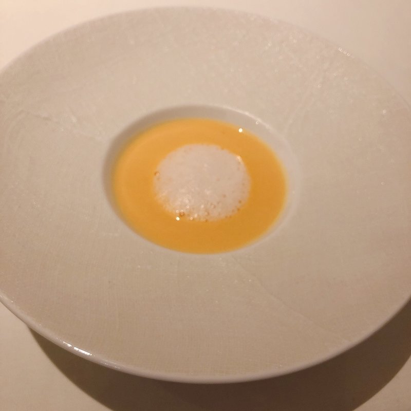 コース（人参とオレンジのポタージュ）(Bistro en)