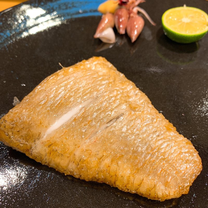 ノドグロ 炙り(鮓木村建介)