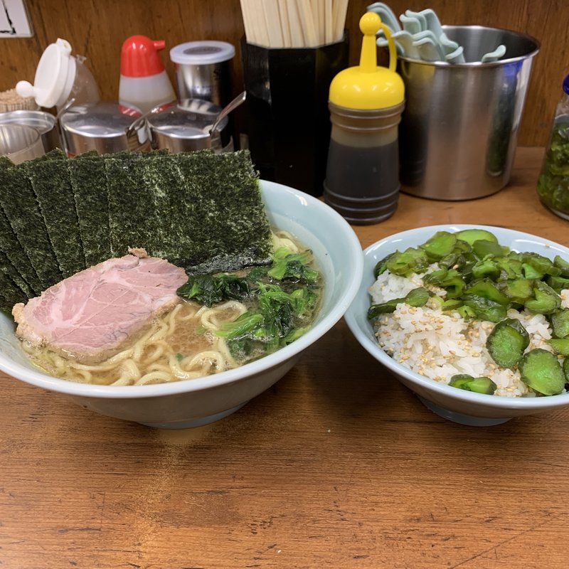 ノリラーメン並(武蔵家 成増店)