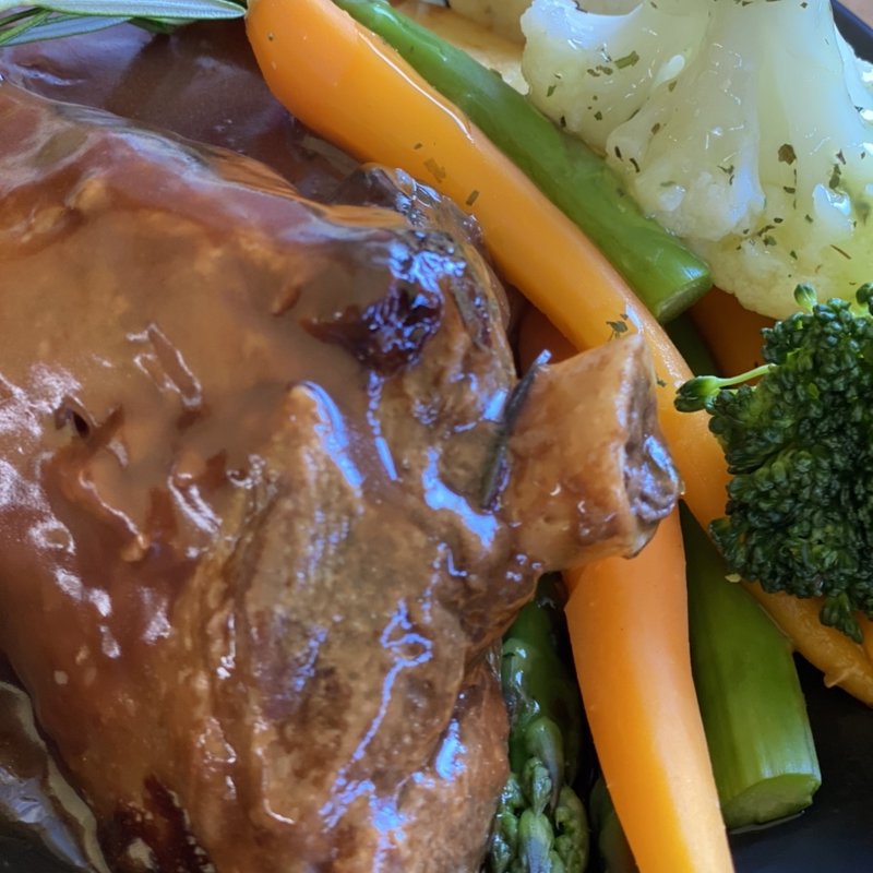 ラムチョッププレート(ステーキハウスマックス)