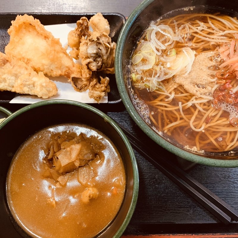 鶏舞茸天そば(ゆで太郎 本所吾妻橋店  )