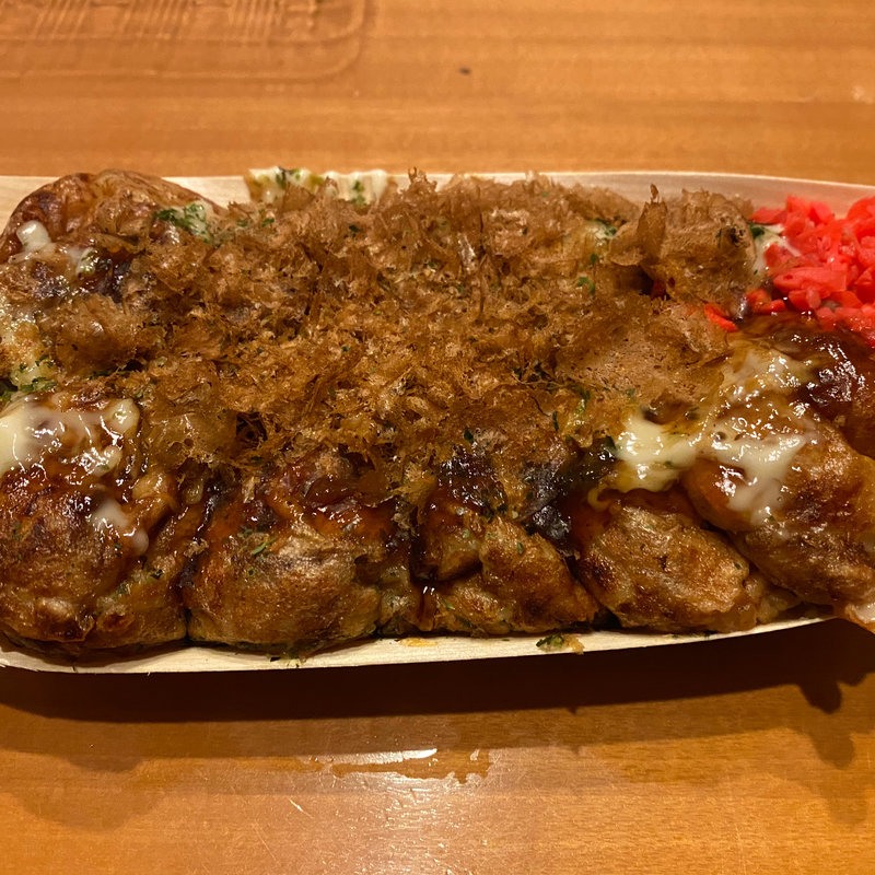 ソースたこ焼き(10個)(粉もん屋八 御殿山駅前店 )