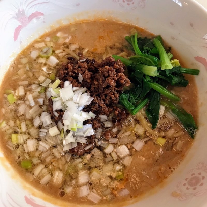 坦々麺(新珠飯店(あらたまはんてん))