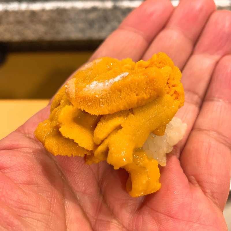 手盛り雲丹(鮓木村建介)