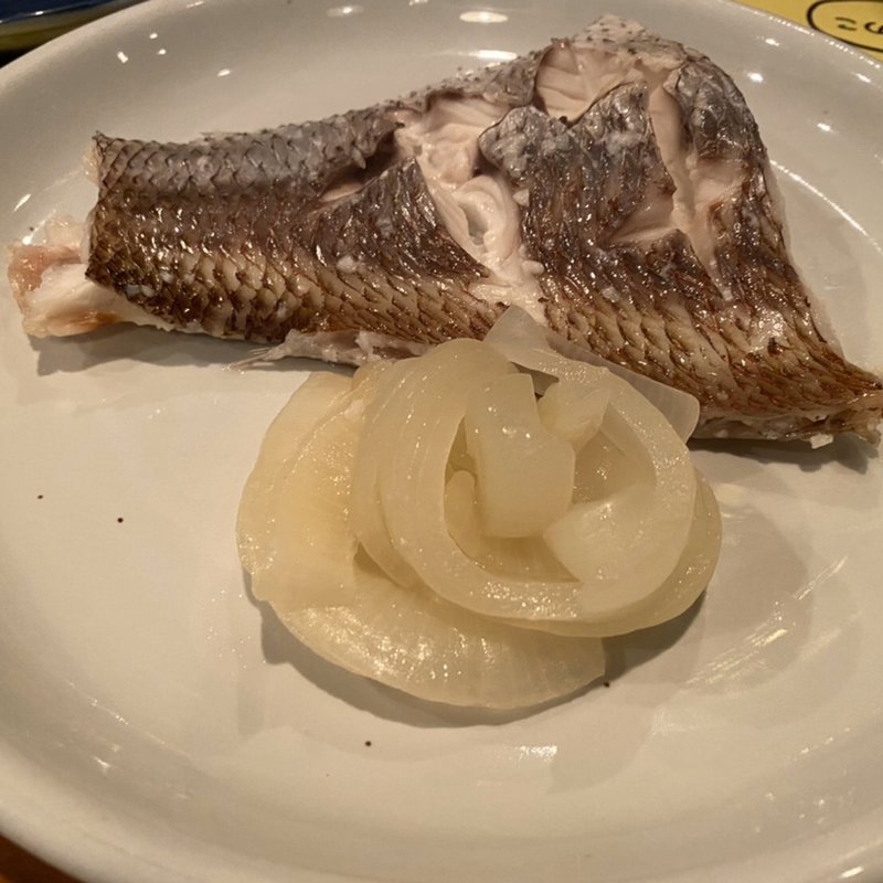 ここの鯛の酒蒸し(かりん塔)