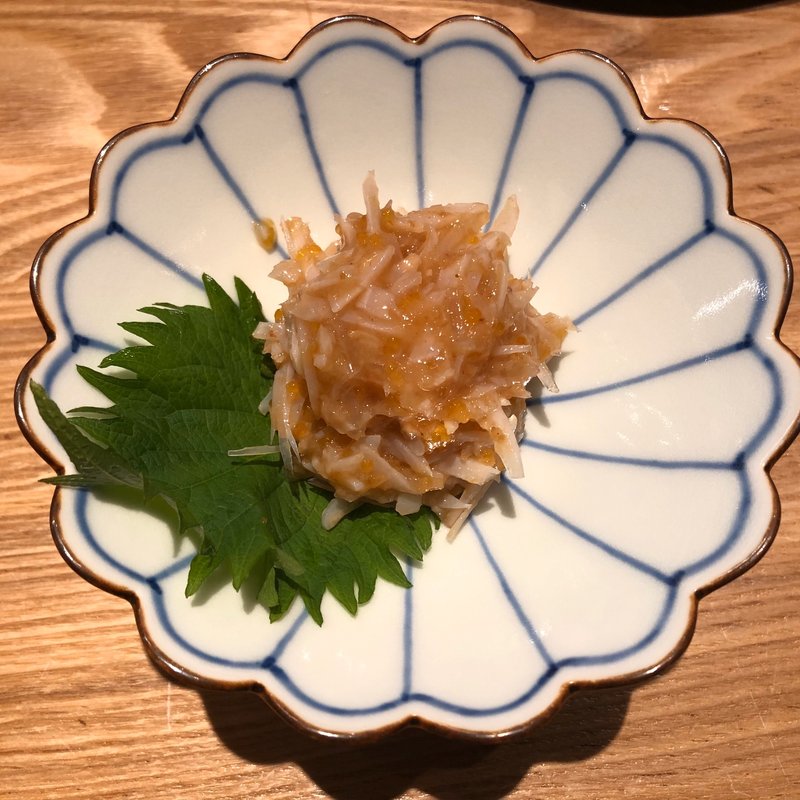 きゅうりとオクラの梅水晶和え(魚金醸造)