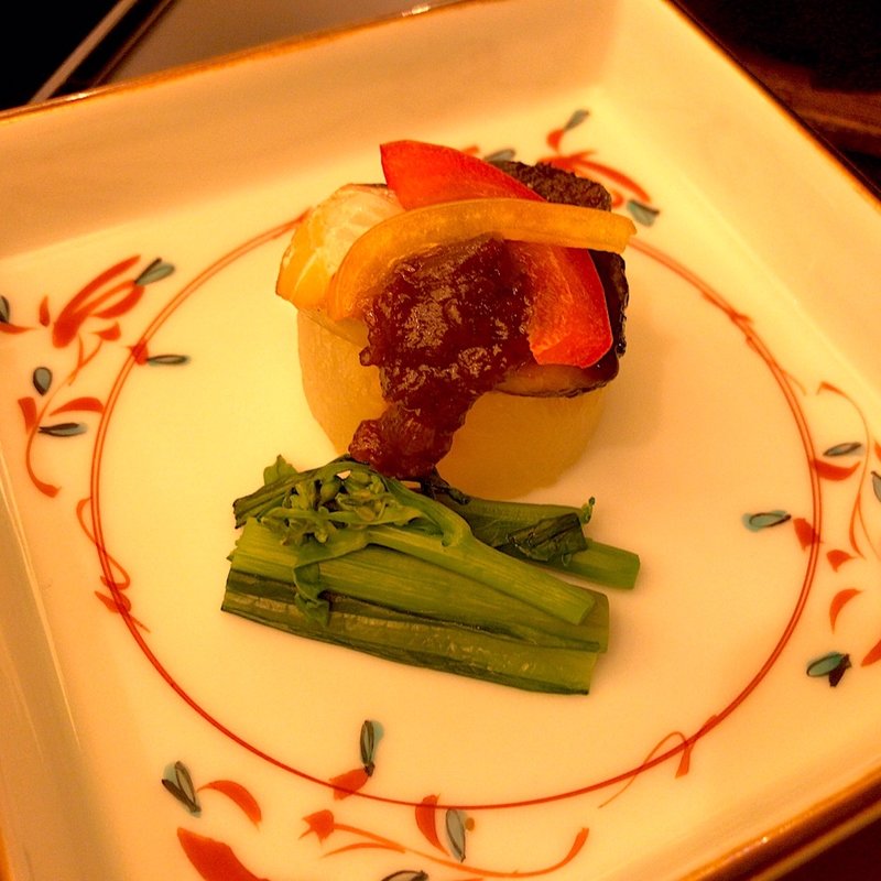 鰤大根田楽味噌掛け(湯杜匠味庵 山川)