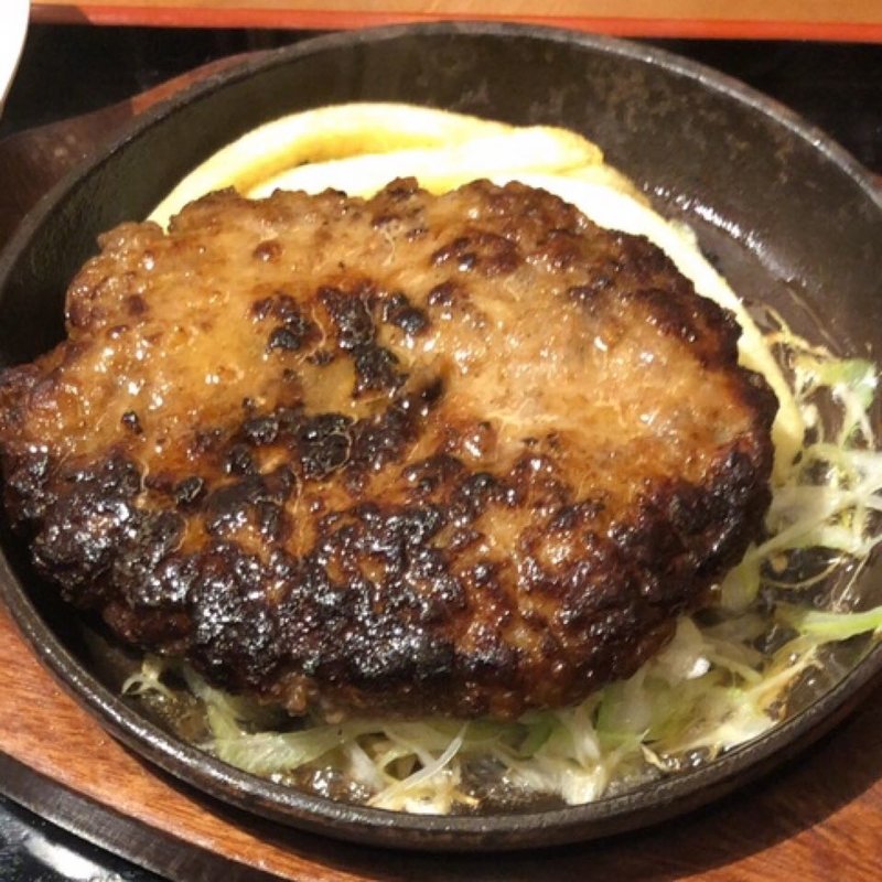 特製粗挽ハンバーグ(てけてけ 田町グランパーク店)