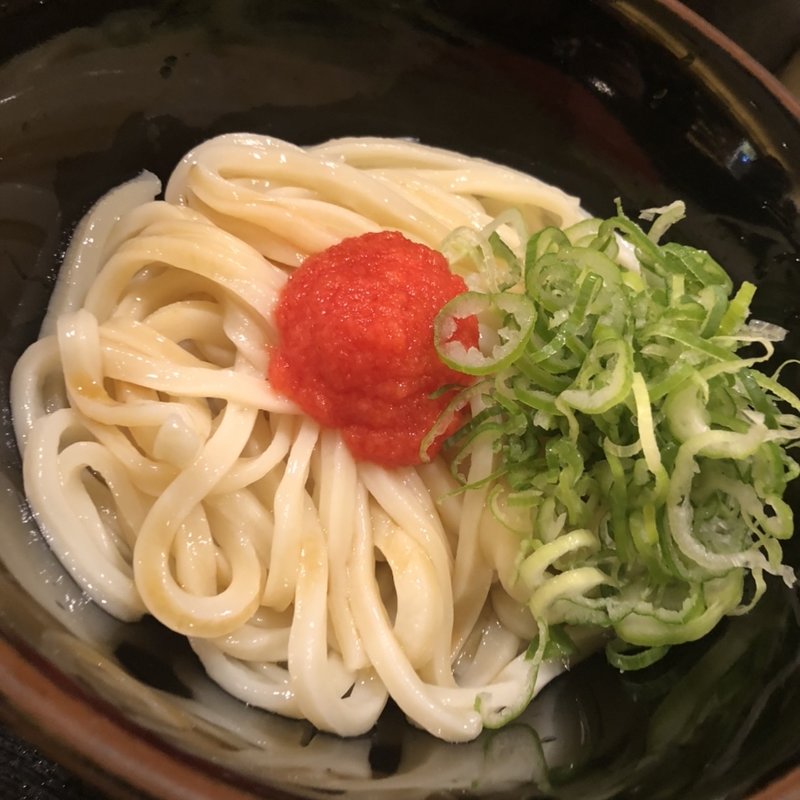 めんたいしょうゆ 中(讃岐うどん大使 水道橋麺通団)