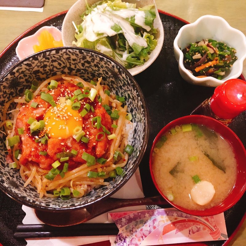 ネギトロ丼(なつかし家)