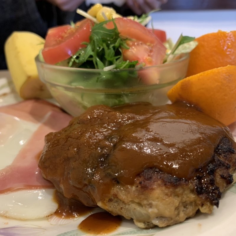 ハンバーグセット(Cafe Létagére)