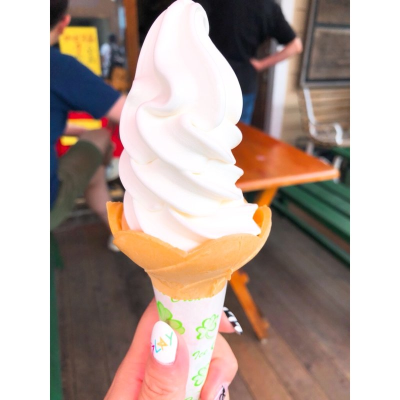 ソフトクリーム・バニラ(宇須岸の館)