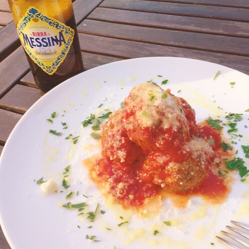 ローザお母さんのミートボール(Dottorino pizzeria stuzzicheria)