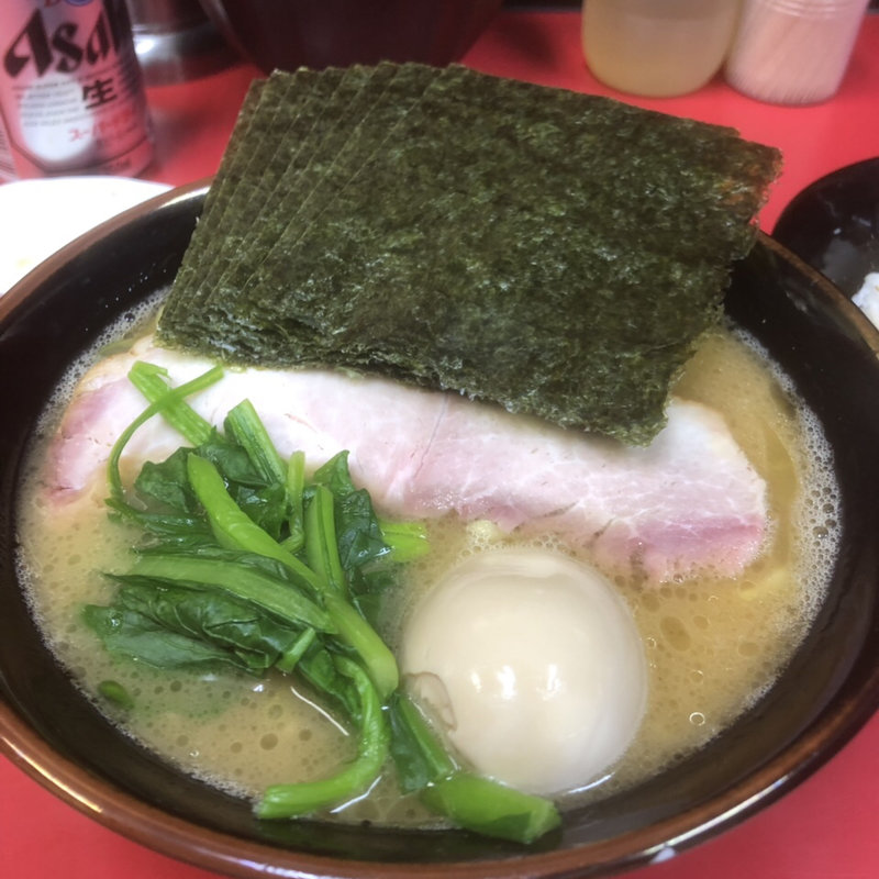 ラーメン並+味付玉子(田上家)