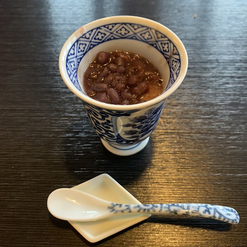 いちごのぜんざい(樹さき)