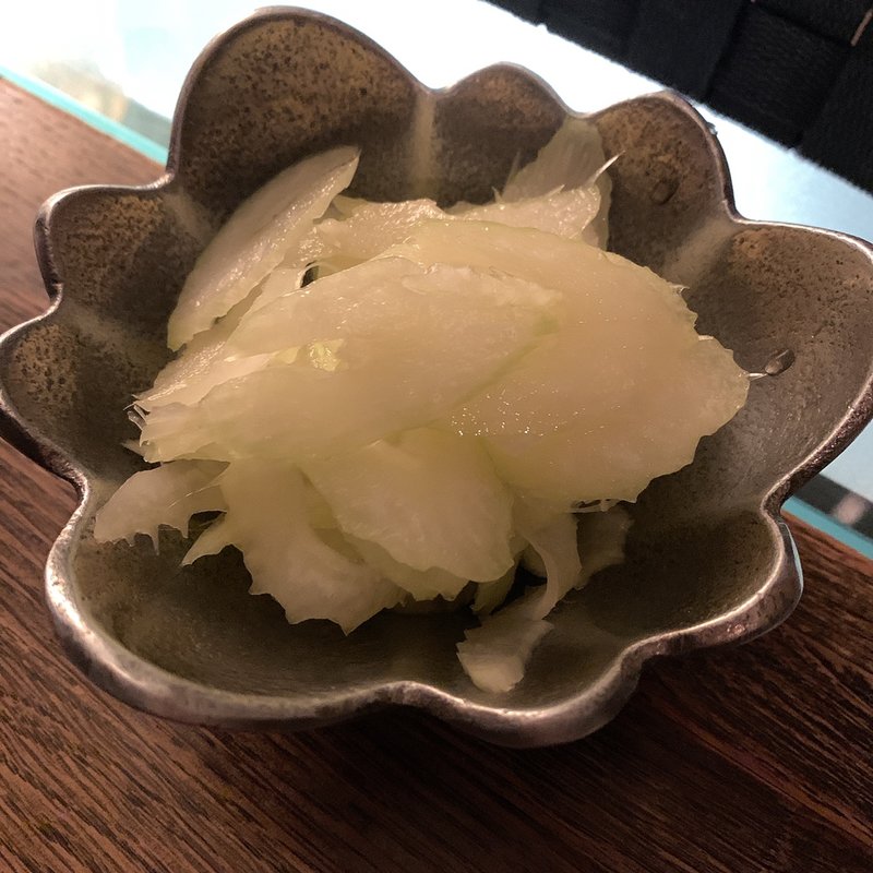 セロリの浅漬け(バー オウルズ BAR OWLS)