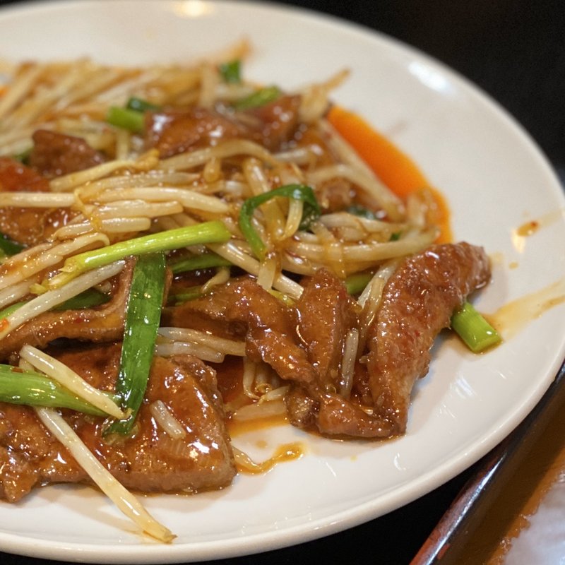 ニラレバ定食(台湾料理鮮味館 ＳＢＣ通り店 )