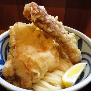 鶏天ぶっかけ(さぬき麺道)