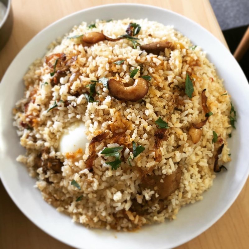 チキンビリヤニ(ケララ インディアンレストラン)