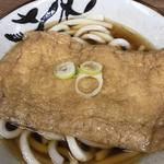 キツネうどん(丸政そば 甲府南口店)