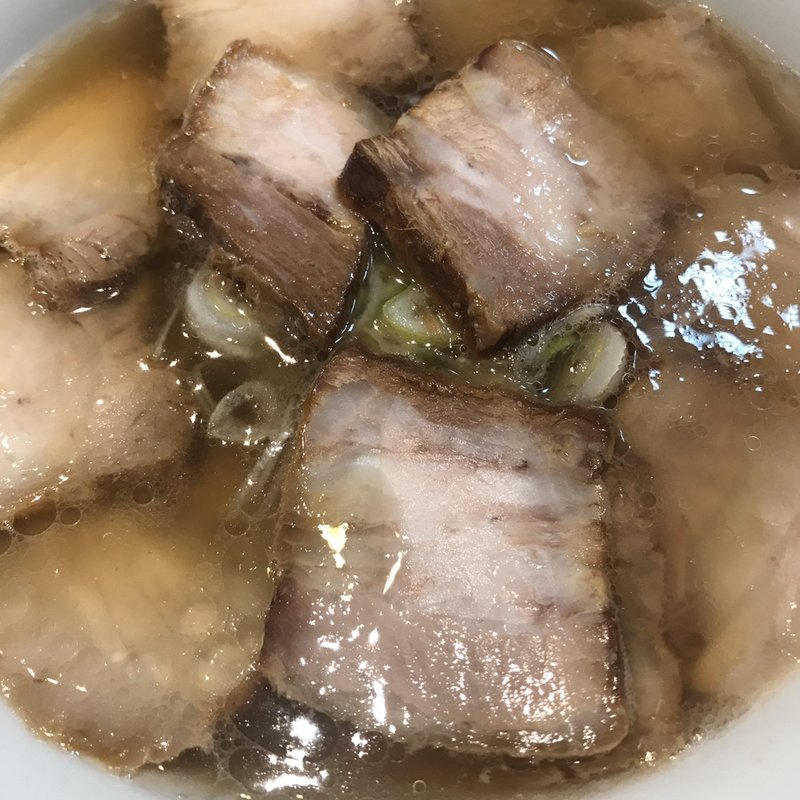 焼豚ラーメン(喜多方ラーメン坂内 池袋サンシャインシティ店)